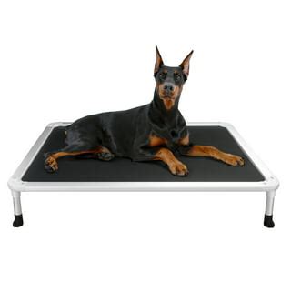 kuranda aluminum dog bed -heavy duty vinyl fabric|chew proof elevated dog bed.